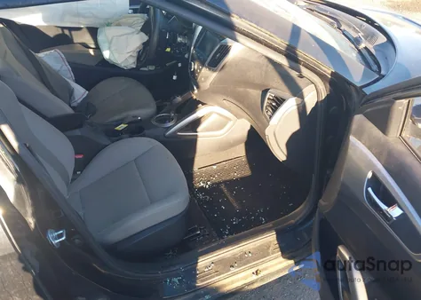 2013 Hyundai Veloster Base W/Gray из США, поврежденный, VIN KMHTC6AD2DU162666